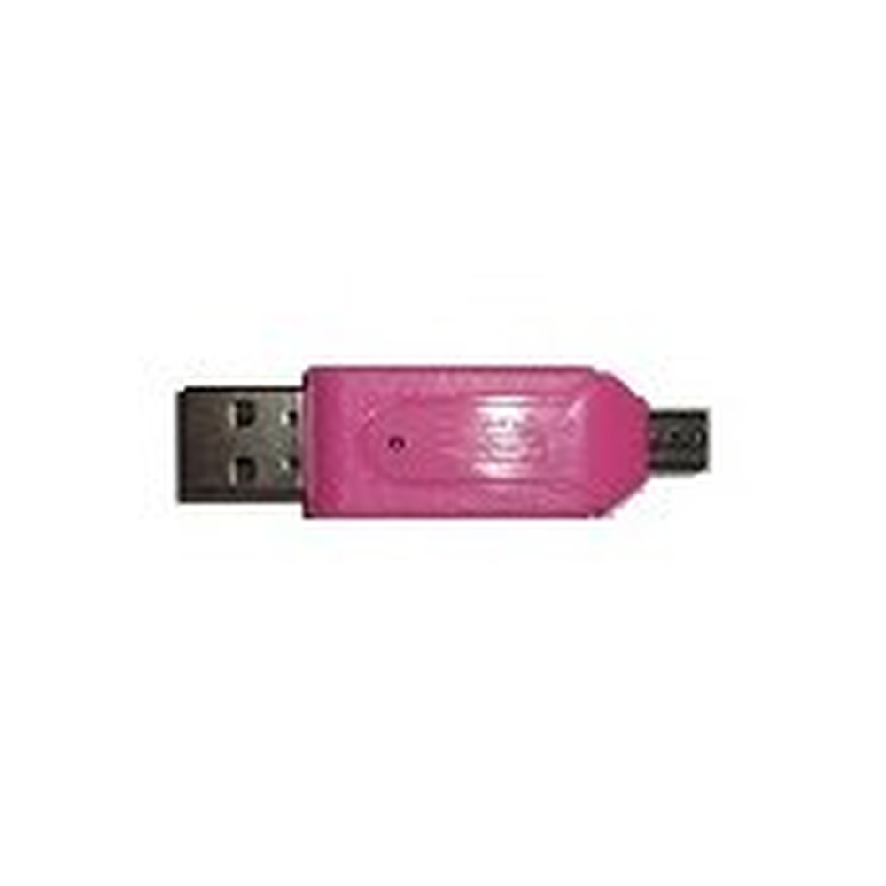 Переходник USB-A — Micro-USB универсальный HighSpeed Pink