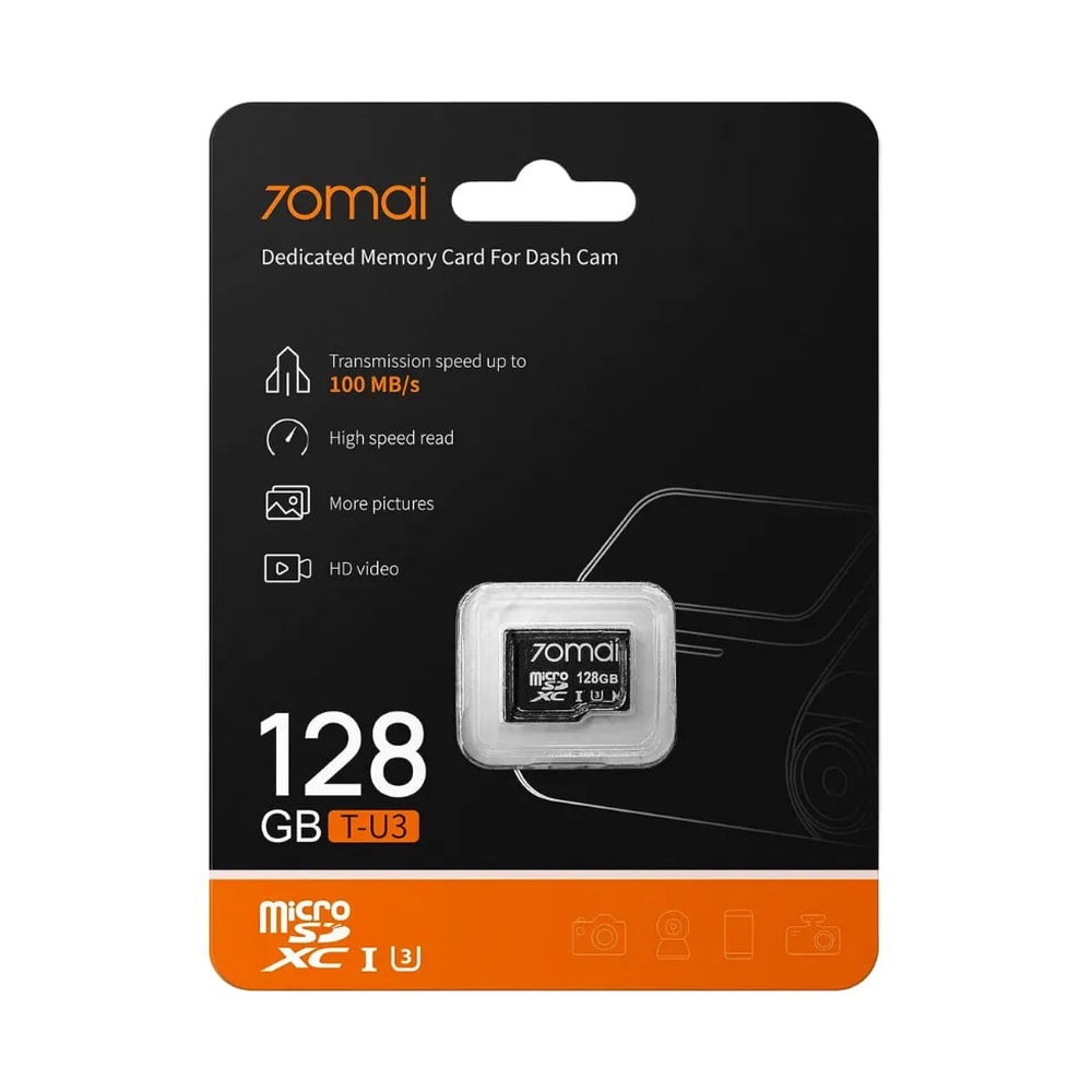 Карта памяти 70mai microSDXC 128 ГБ