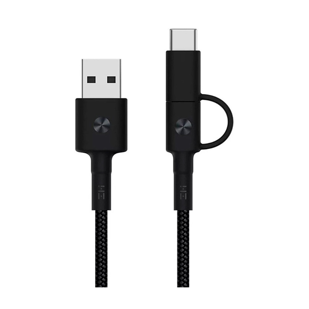 Кабель USB-A — Micro-USB/USB-C ZMI 2in1 100 см