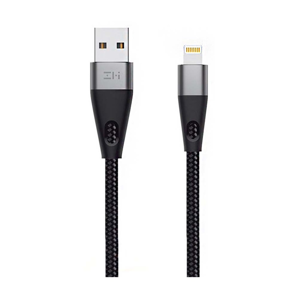 Кабель USB-A — Lightning ZMI MFi AL886 черный 200 см