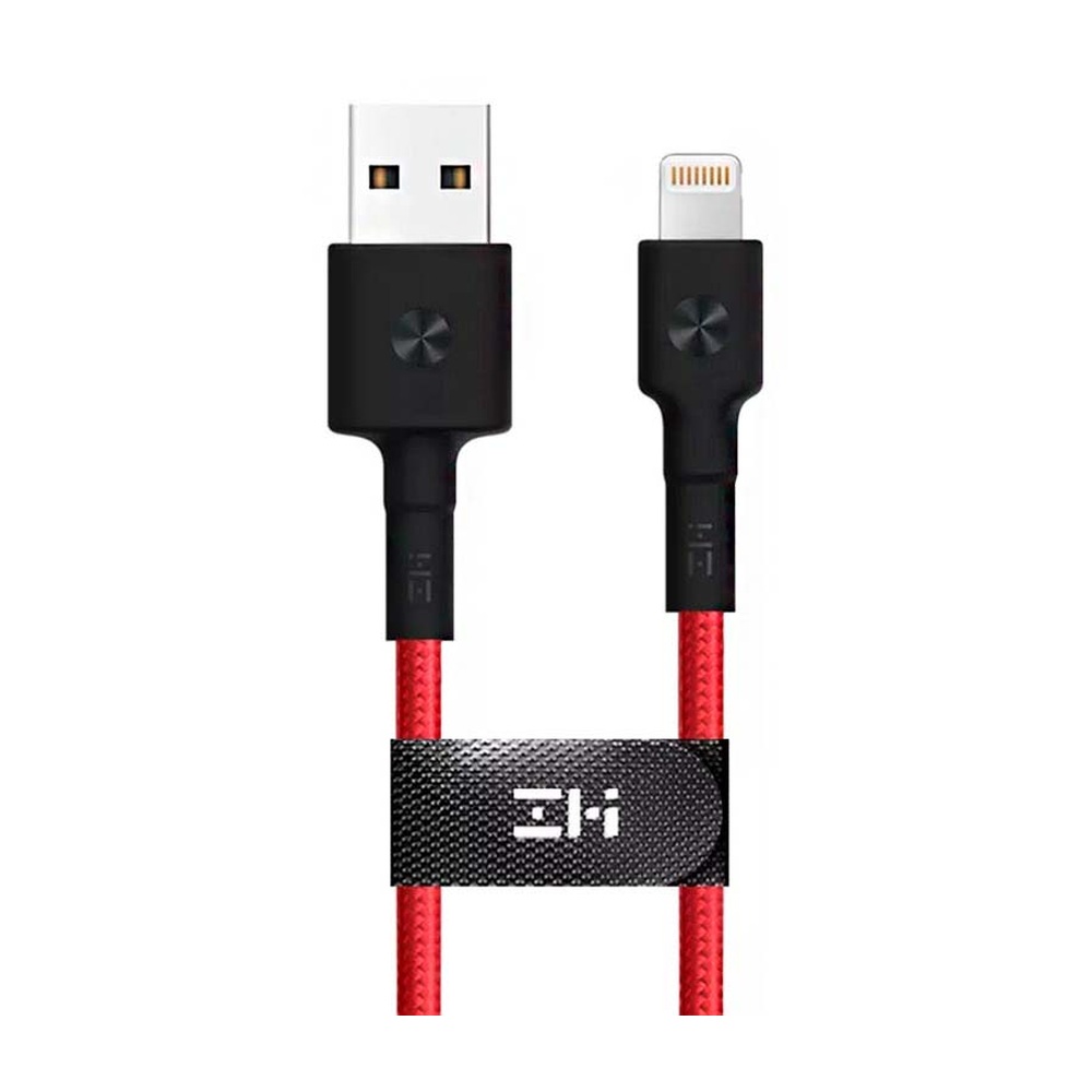 Кабель USB-A — Lightning ZMI MFi AL823 Красный 30 см