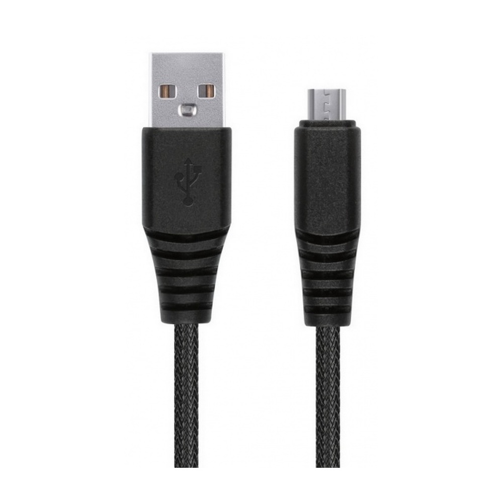 Кабель USB-A — Micro-USB SmartBuy карбон экстрапрочный длина 1.0 м дата-кабель 1,0 м