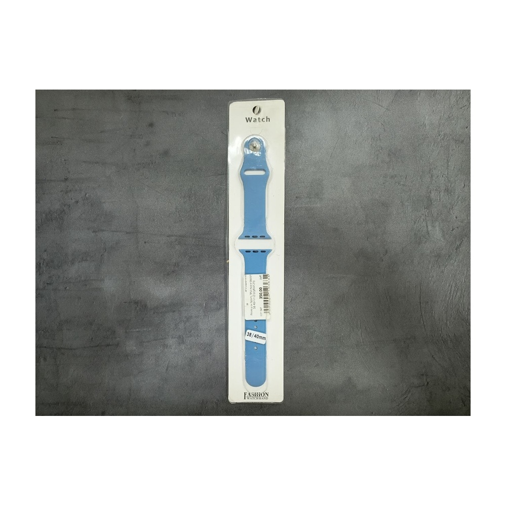 Ремешок Sport_TPU Apple Watch 38-40mm (Голубой 21)