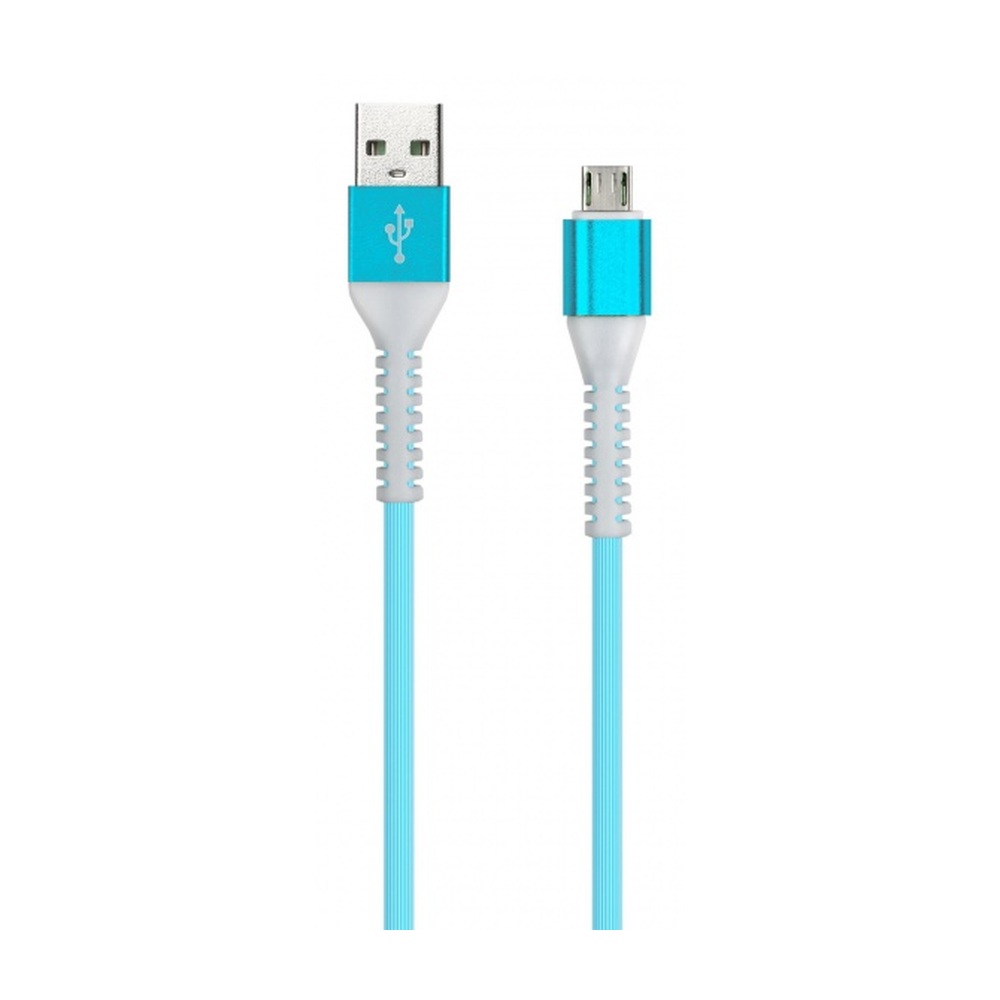 Кабель USB-A — Micro-USB SmartBuy Flow 3D в оплетке TPE длина 1 м