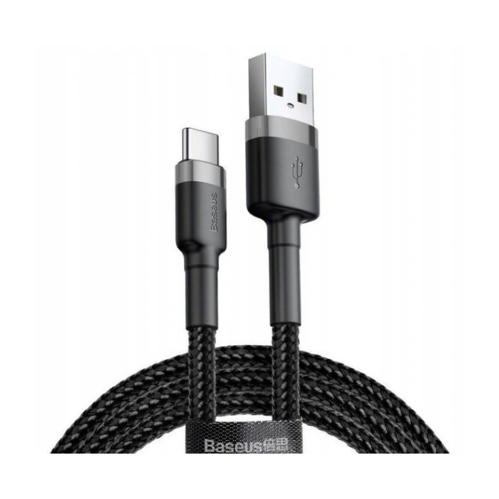 Кабель USB-A — Micro-USB Baseus cafule Cable 2.4 А (Gray Black) 1 м