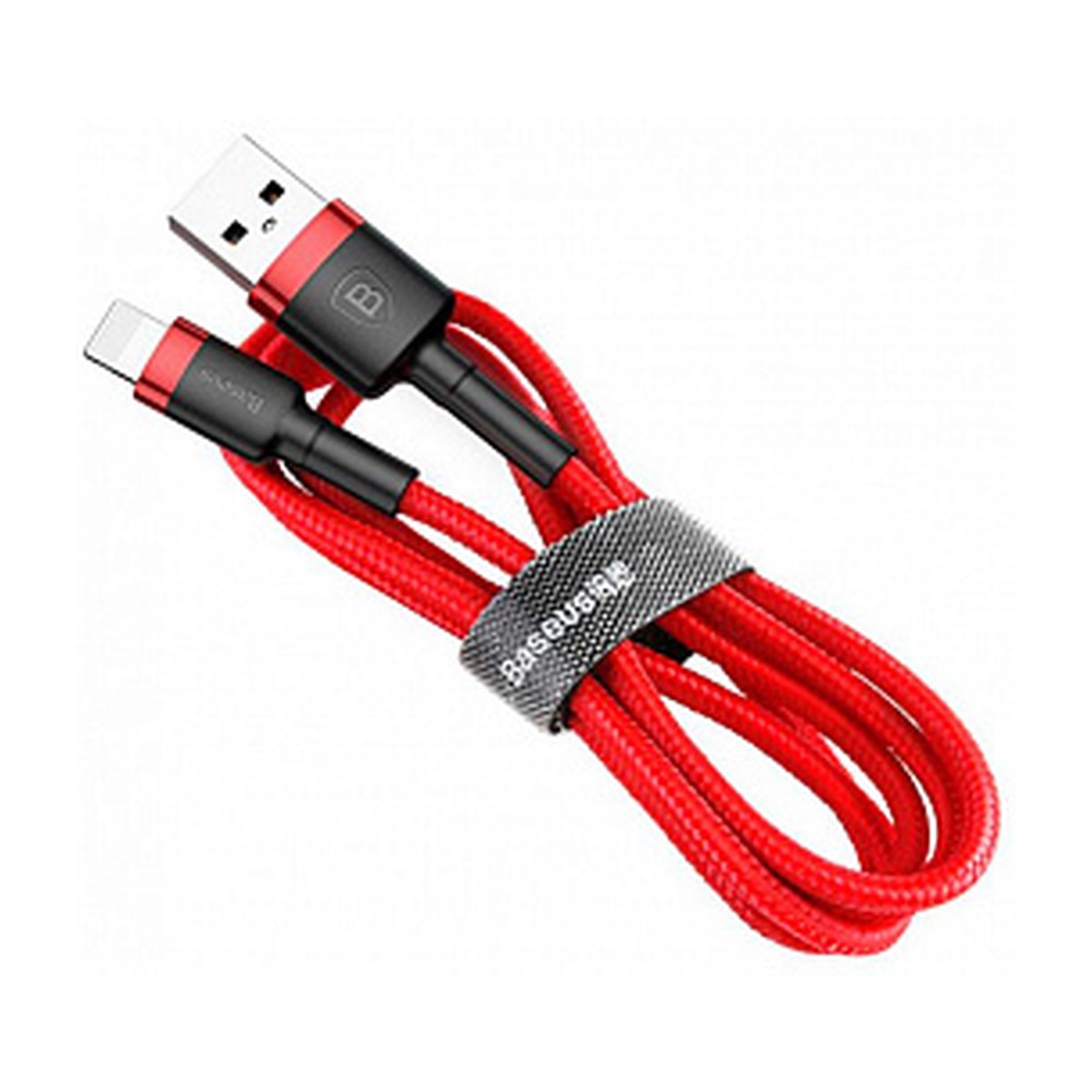 Кабель USB-A — Lightning Baseus Cafule (CALKLF-R09) красный 3 м