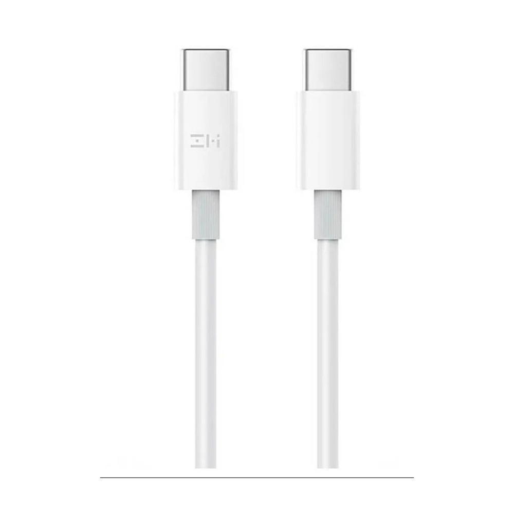 Кабель USB-C — USB-C ZMI 100 Вт 5 А Материал оплетки TPE (AL308E) техпак Белый 150 см
