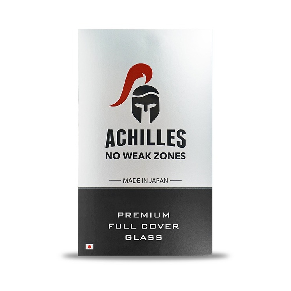 Защитное стекло для iPhone 15 / 15 Pro Achilles 5D (Black)