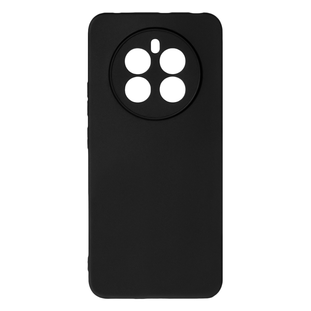 Силиконовый чехол для Realme 12+ (5G)/Narzo 70 Pro (5G)/P1 DF (black)