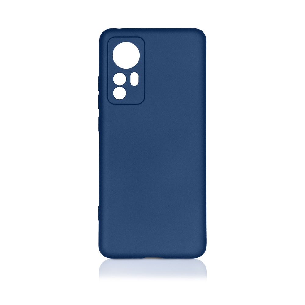 Силиконовый чехол с микрофиброй для Xiaomi 12/12X DF