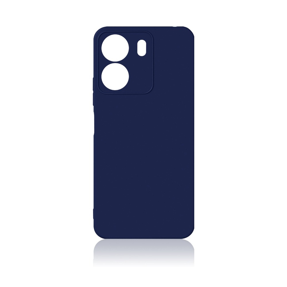 Силиконовый чехол для Xiaomi Redmi 13C/Poco C65 DF (blue)