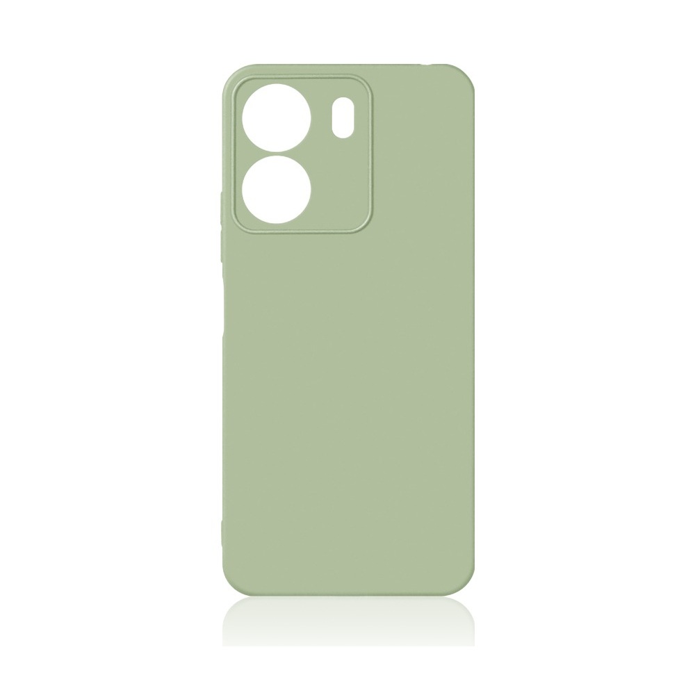 Силиконовый чехол для Xiaomi Redmi 13C/Poco C65 DF (green)