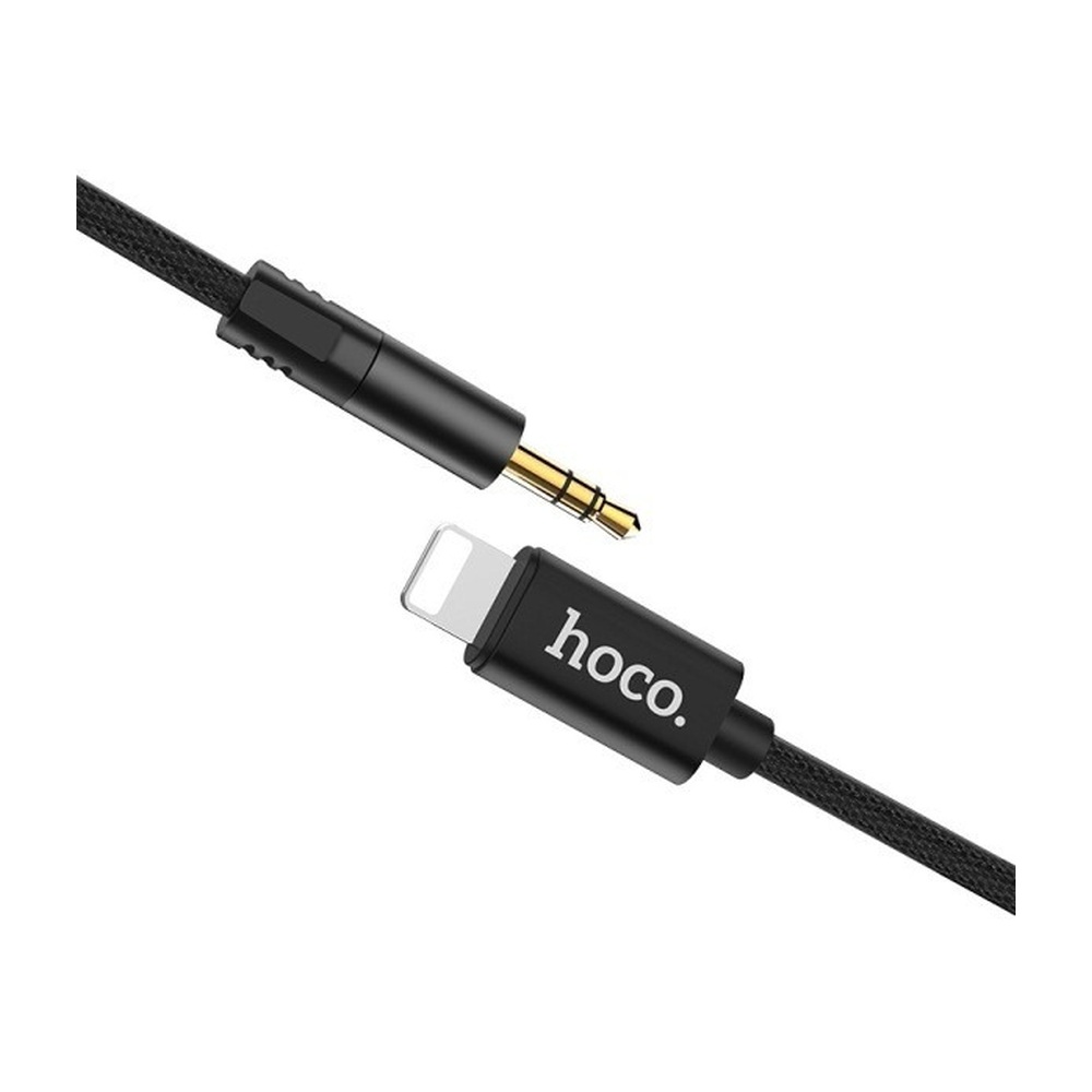 Кабель Lightning — 3,5 мм Hoco 100 см