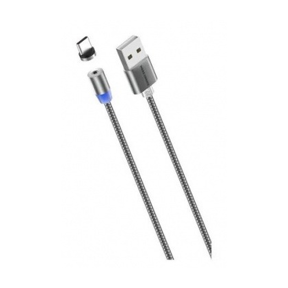 Кабель USB-A — USB-C More choice А для Magnetic K61Sa Dark Grey 1м