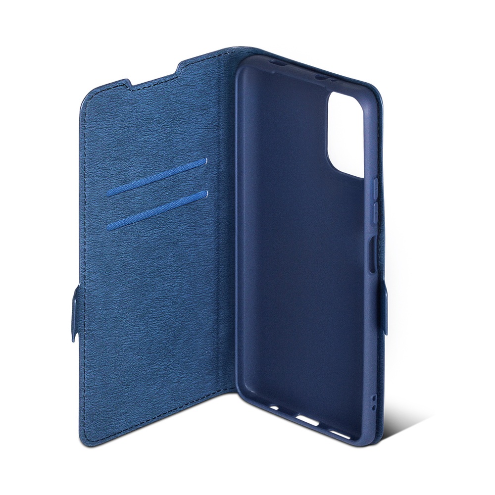 Чехол с флипом для Poco M3 DF poFlip-03 (blue)
