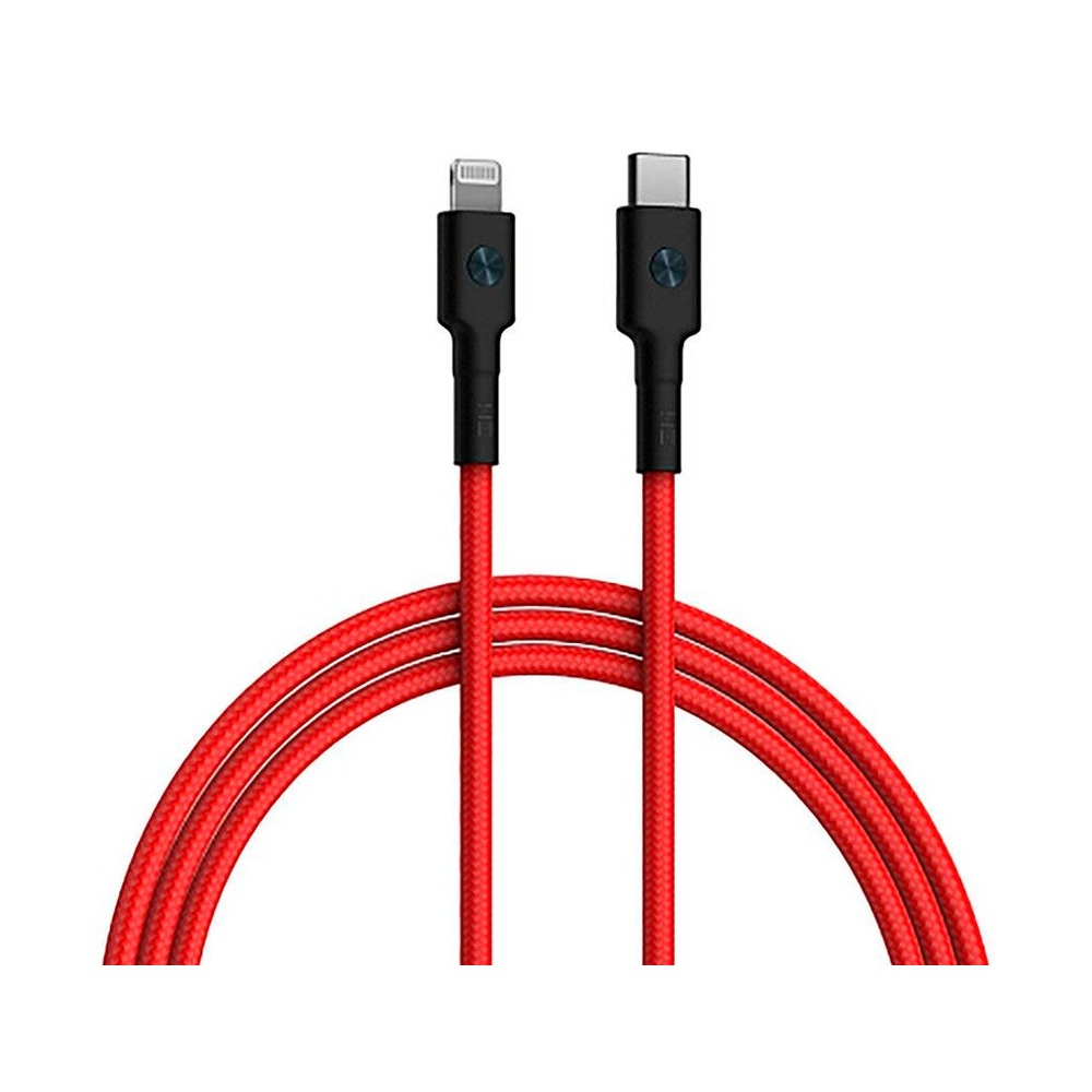 Кабель USB-C — Lightning ZMI MFI 18 Вт PD Red 150 см
