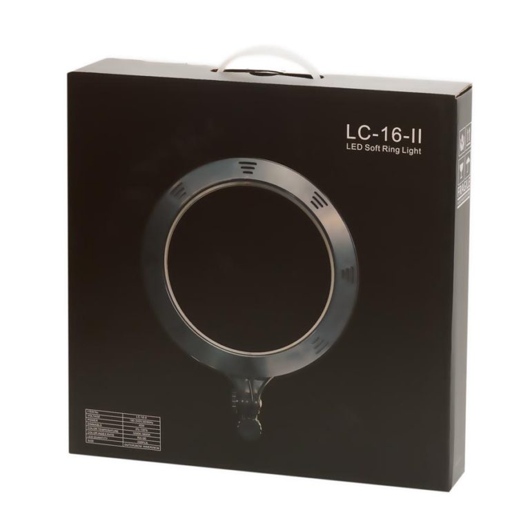 Кольцевая лампа 38см (с зеркалом,сумкой,держателем. 220v)