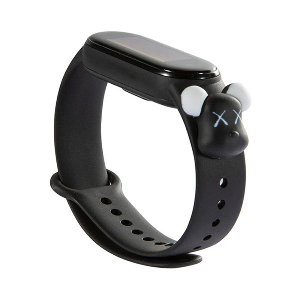Сменный браслет Xiaomi Mi Band 5 Cartoon (KAWS Black)