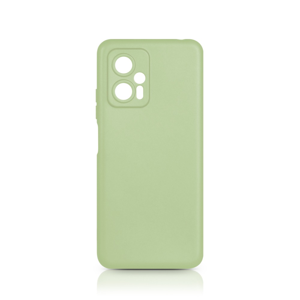 Силиконовый чехол для Poco X4 GT DF (light green)