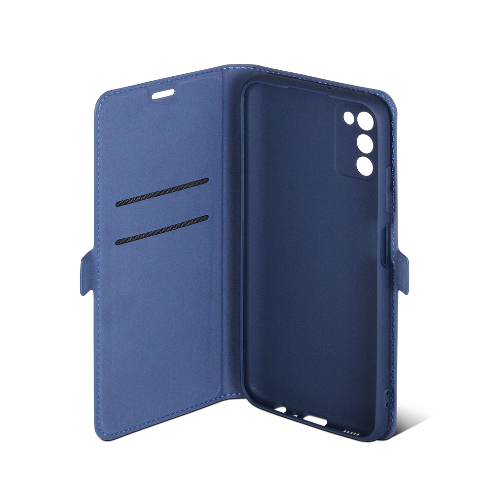 Чехол с флипом для Samsung Galaxy A03s DF (black)