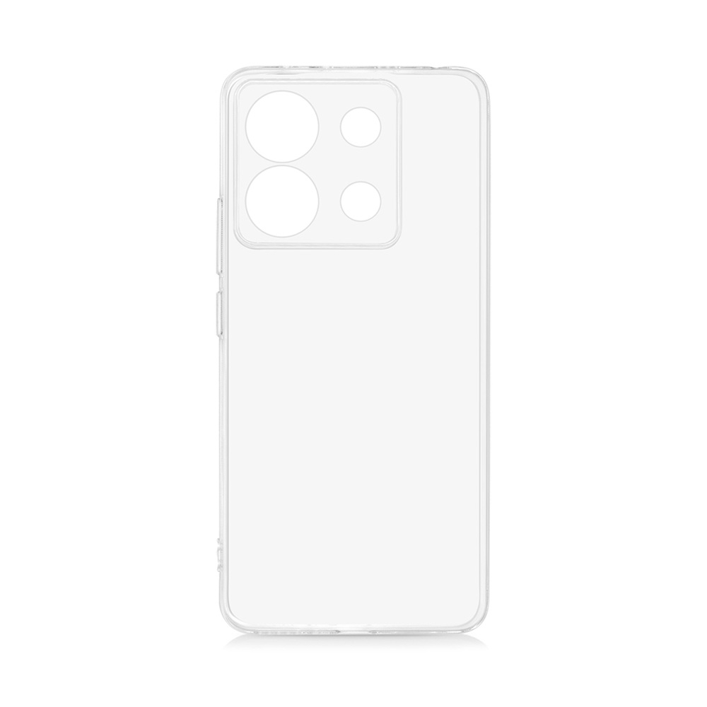Силиконовый супертонкий чехол для Xiaomi Redmi Note 13 Pro (5G)/Poco X6 (5G) DF