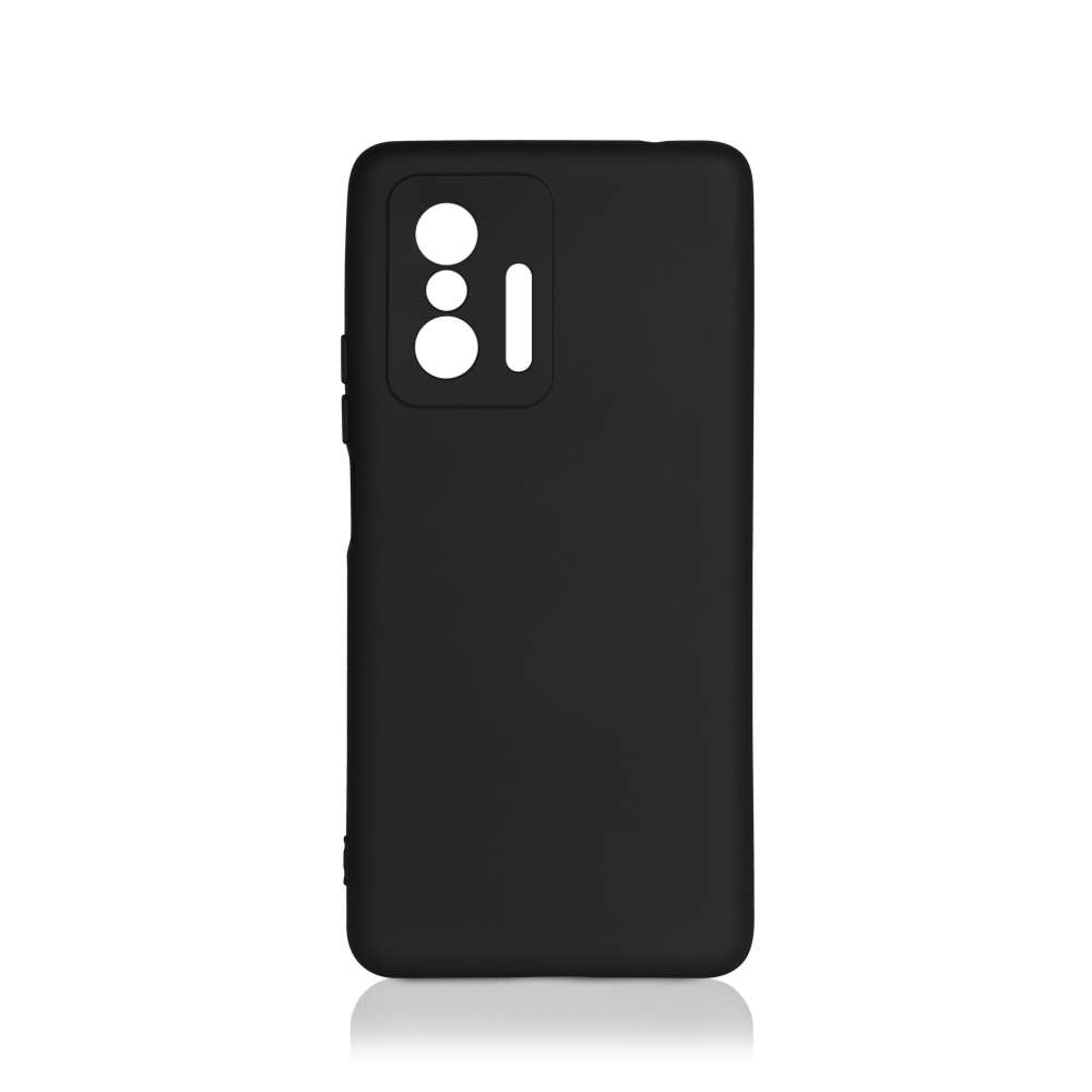 Силиконовый чехол для Xiaomi 11T/11T Pro DF (black)