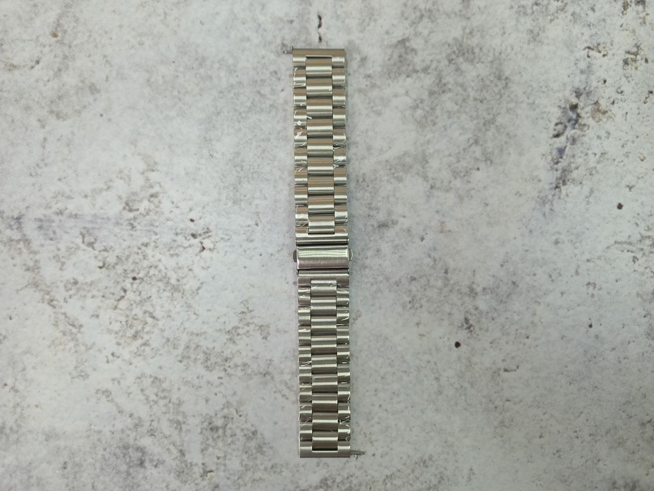 Ремешок металлический 22мм (Silver)