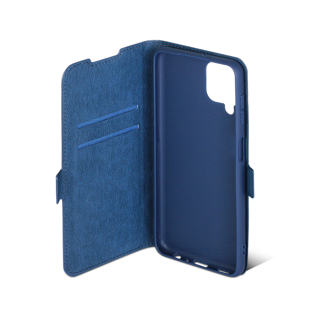 Чехол с флипом для Samsung Galaxy A22 (4G) DF sFlip-80 (blue)