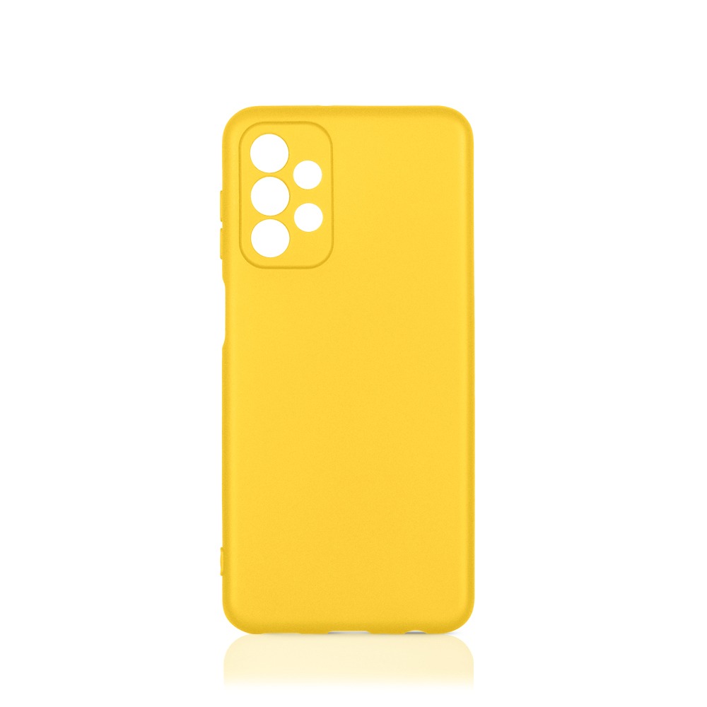 Силиконовый чехол для Samsung Galaxy A23 (yellow)