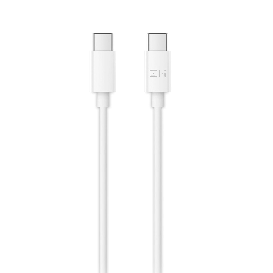 Кабель Type-C/Type-C ZMI 100 см PD 3A 60W Материал оплетки TPE (ZSH05), белый