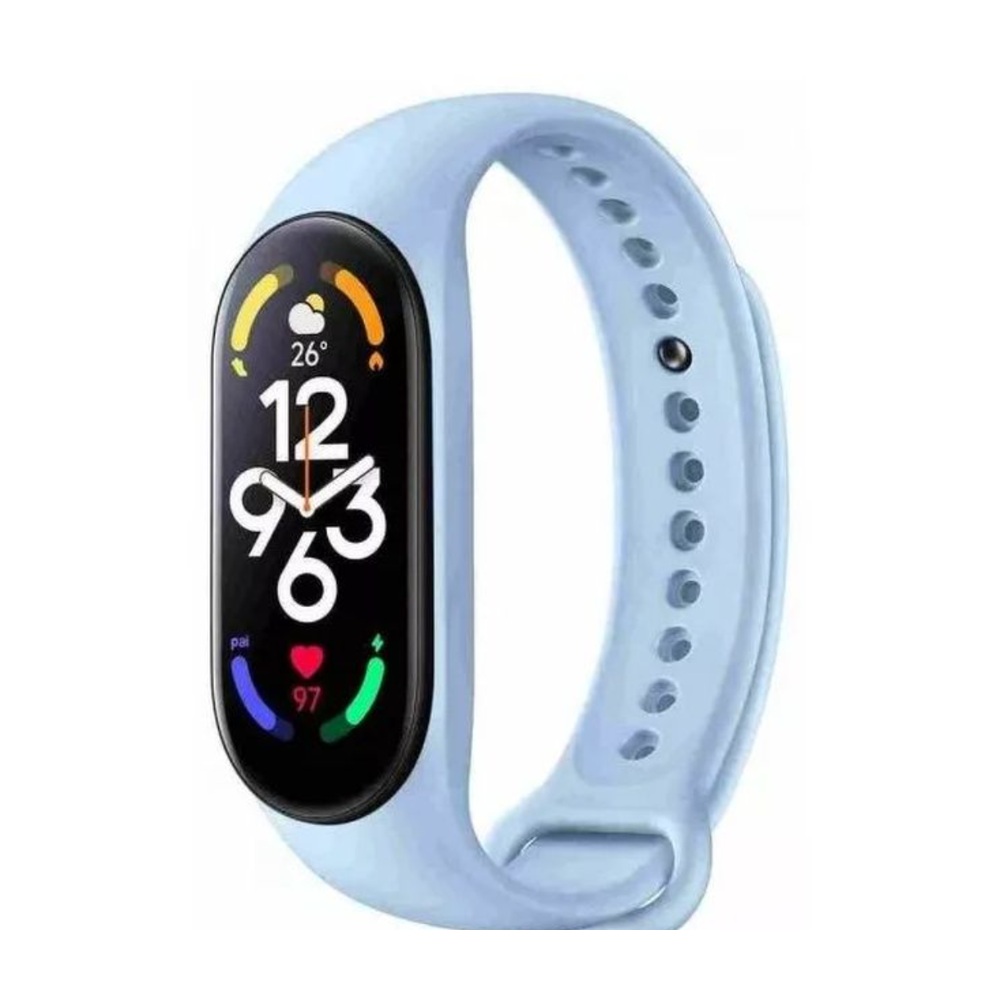 Оригинальный ремешок Xiaomi Smart Band 7 (Голубой)