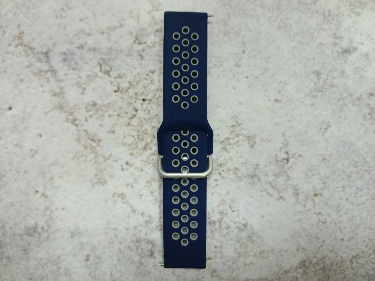 Ремешок Sport силиконовый 22мм (Blue Gray)