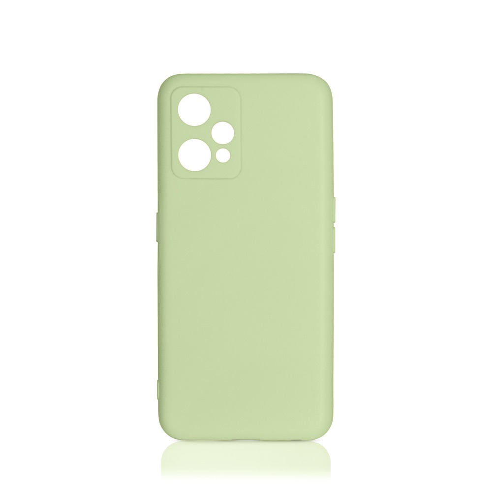 Силиконовый чехол для Realme 9 Pro+/Realme 9 (4G) DF (light green)