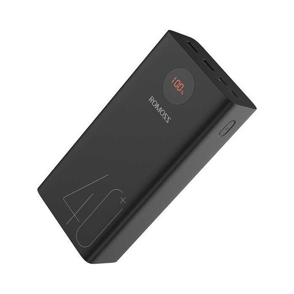Портативный аккумулятор Romoss PEA40, 40000 mAh, черный