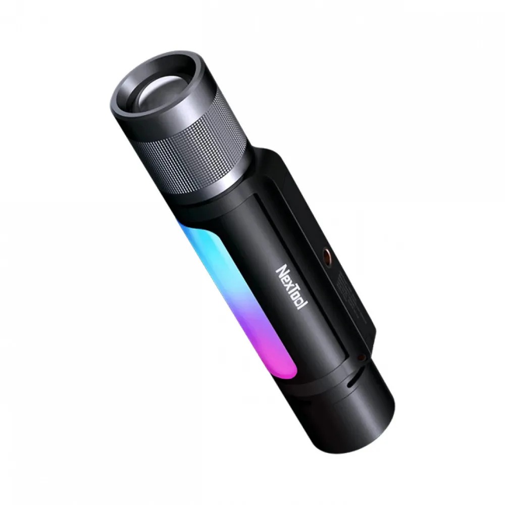 Многофункциональный фонарик с функциями колонки и цветомузыки NexTool Thunder Music Flashlight Portable 12 in 1