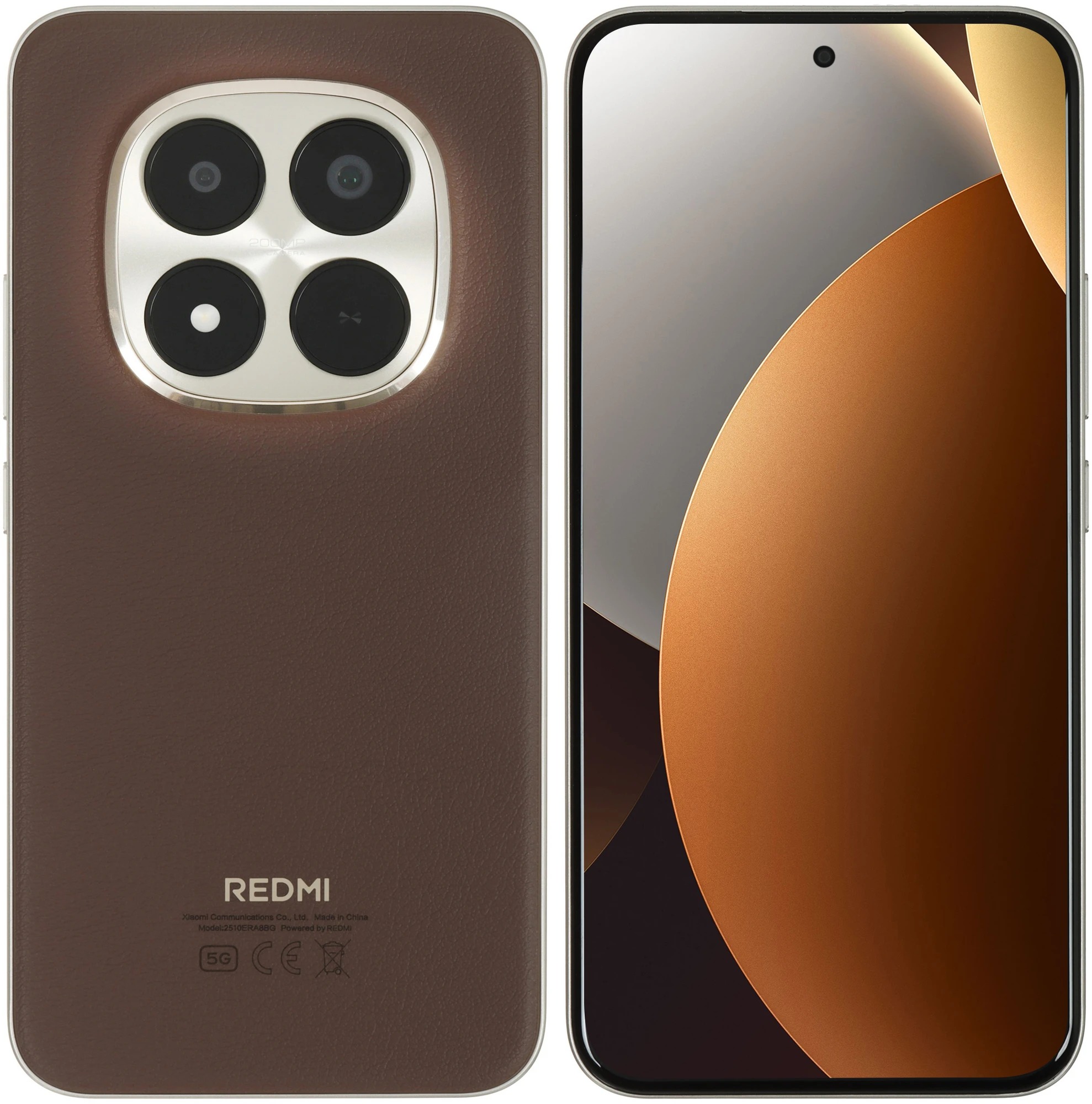 Xiaomi Redmi Note 15 Pro + 5G (8/256Gb, Mocha Brown)