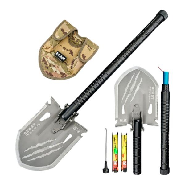 Многофункциональная лопата HX OUTDOORS Fishing Multifunctional Engineer Shovel CN