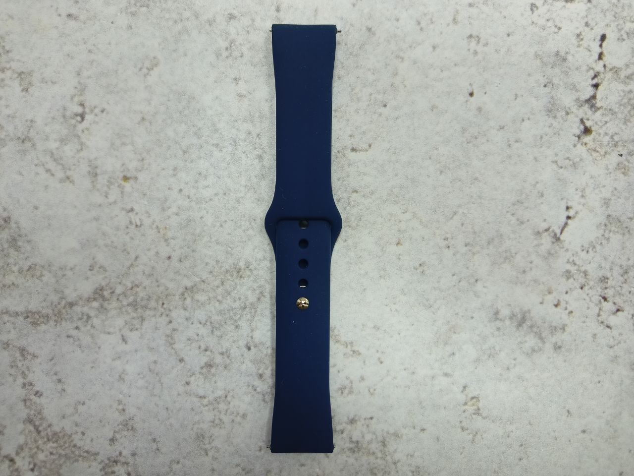 Ремешок силиконовый 20мм (Dark Blue)