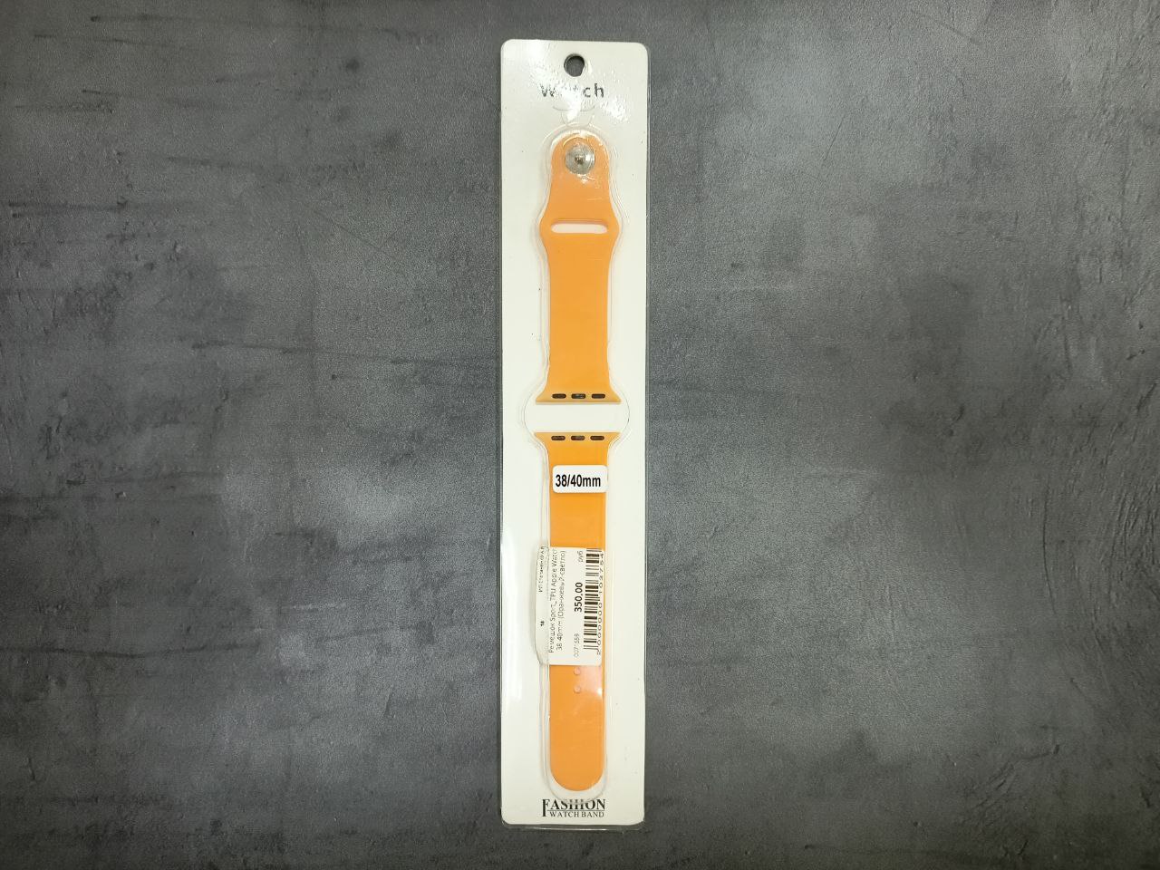 Ремешок Sport_TPU Apple Watch 38-40mm (Оранжевый-светло)