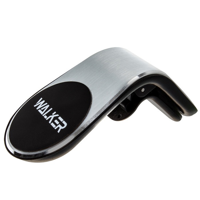 Автодержатель WALKER CX-004  магнитный на воздуховод, серебряный