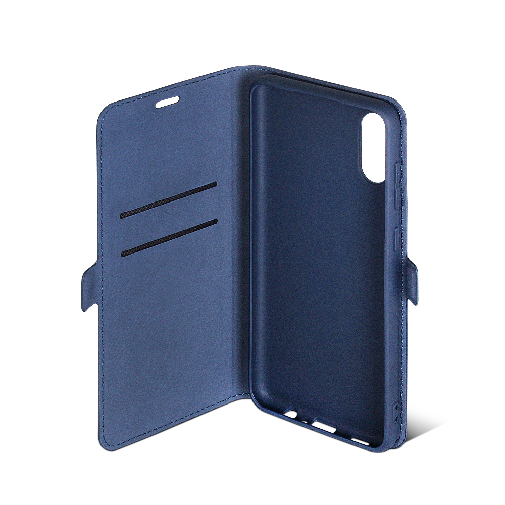 Чехол с флипом для Samsung Galaxy A02 DF sFlip-85 (blue)