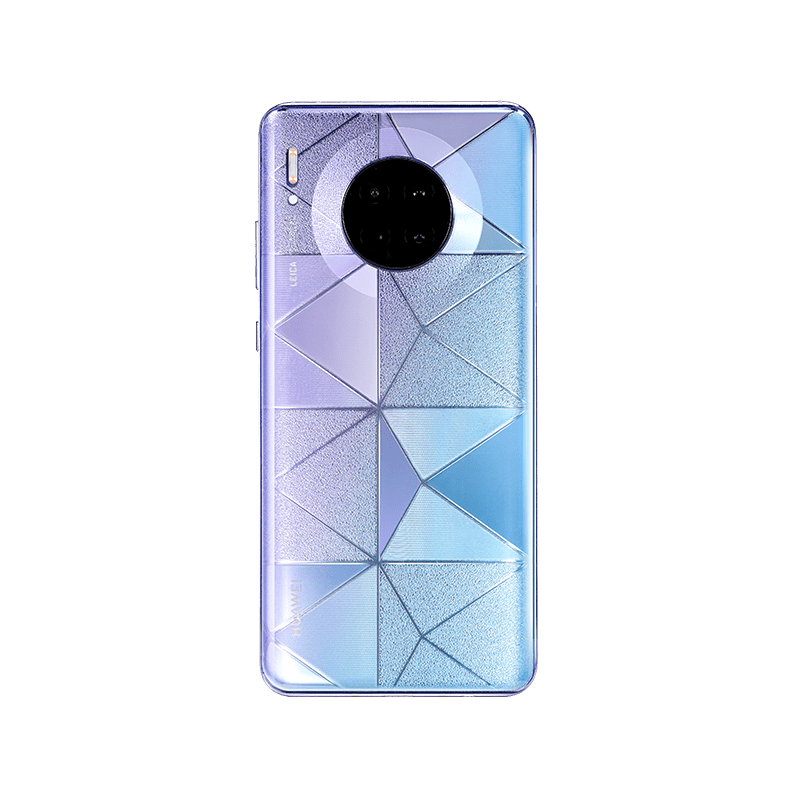 Защитная гидрогелевая плёнка (Голубая геометрия)