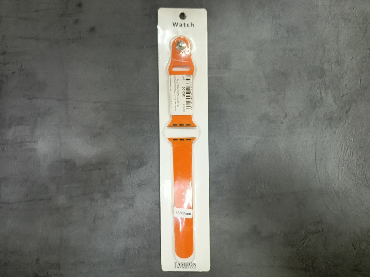 Ремешок Sport_TPU Apple Watch 38-40mm (Оранжевый 7)