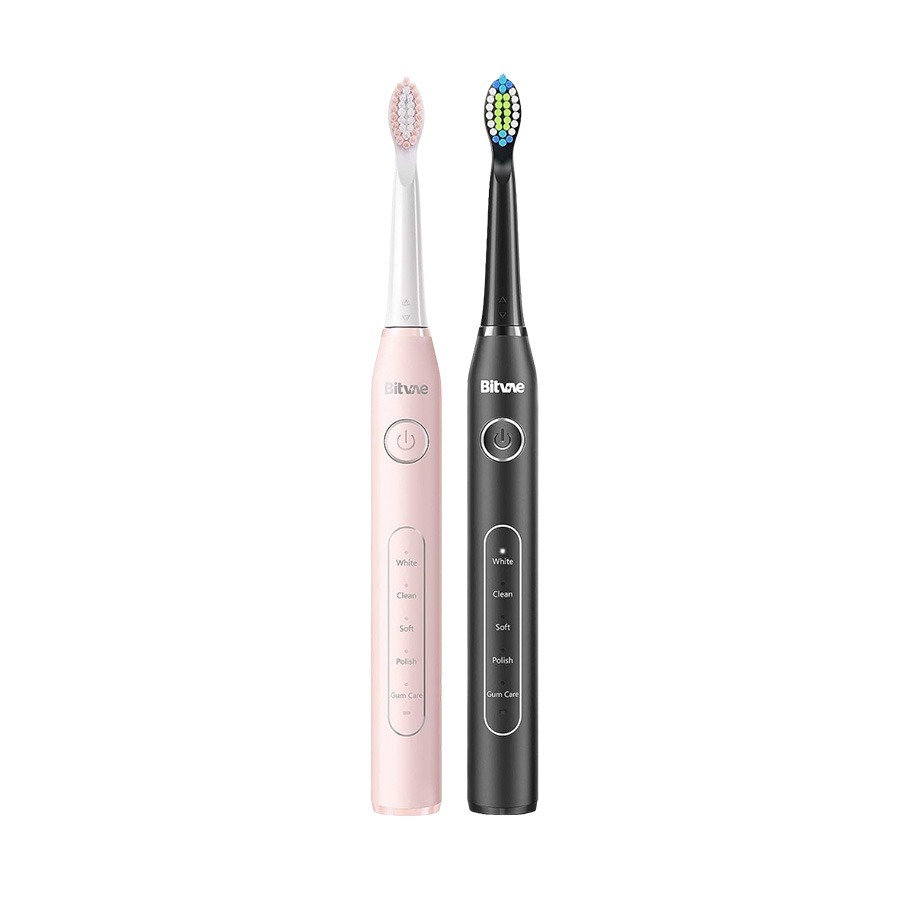 Набор электрических зубных щеток Bitvae D2 Daily Toothbrush (Black, Pink)