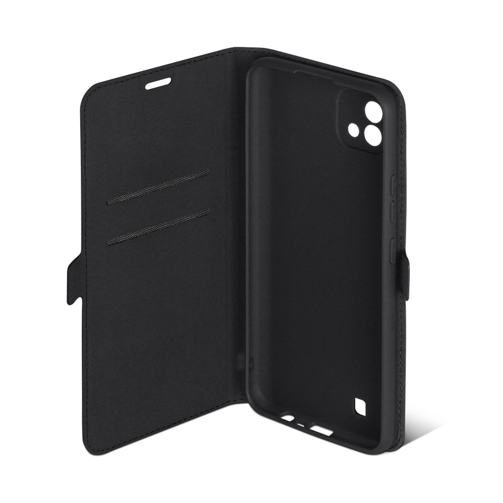 Чехол с флипом для Realme C20/C11 (2021) DF rmFlip-15 (black)