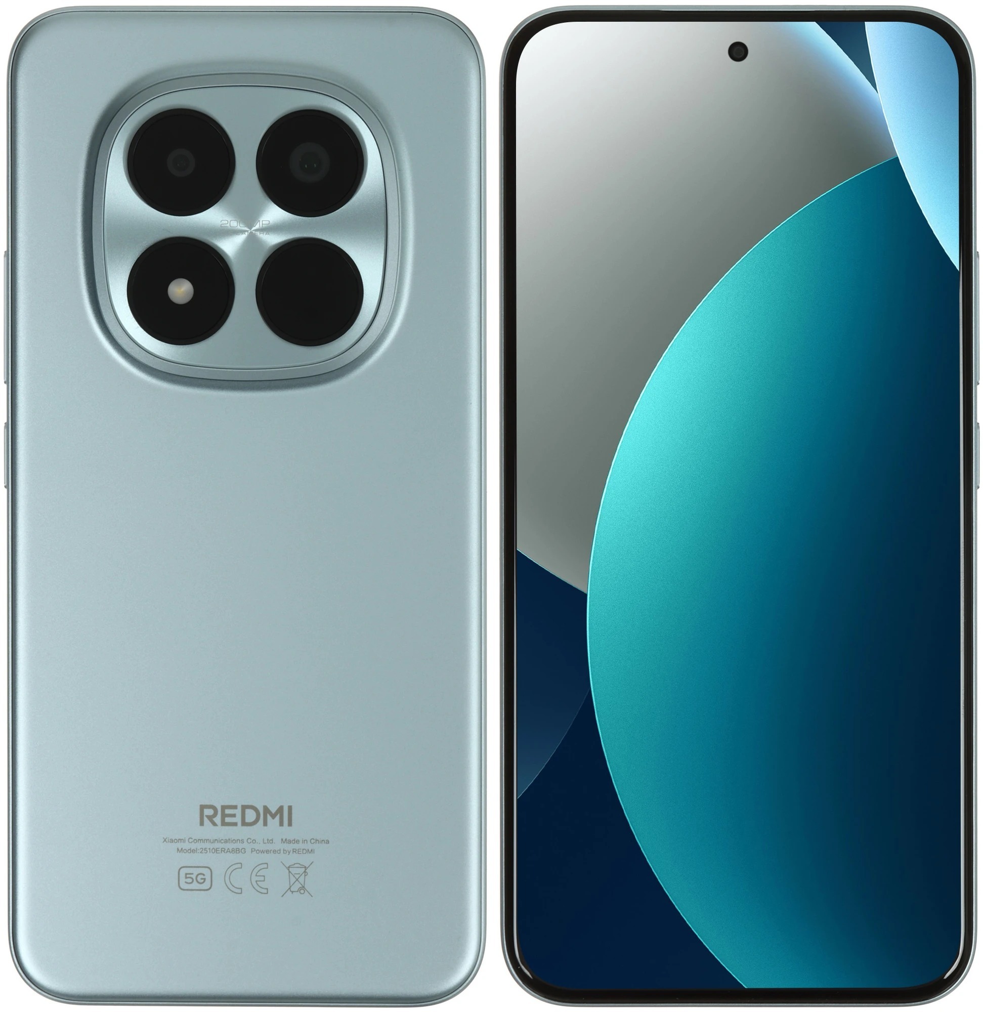 Xiaomi Redmi Note 15 Pro + 5G (8/256Gb, Glacier Blue)