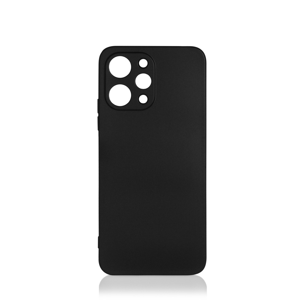 Силиконовый чехол для Xiaomi Redmi 12 (4G) (black)