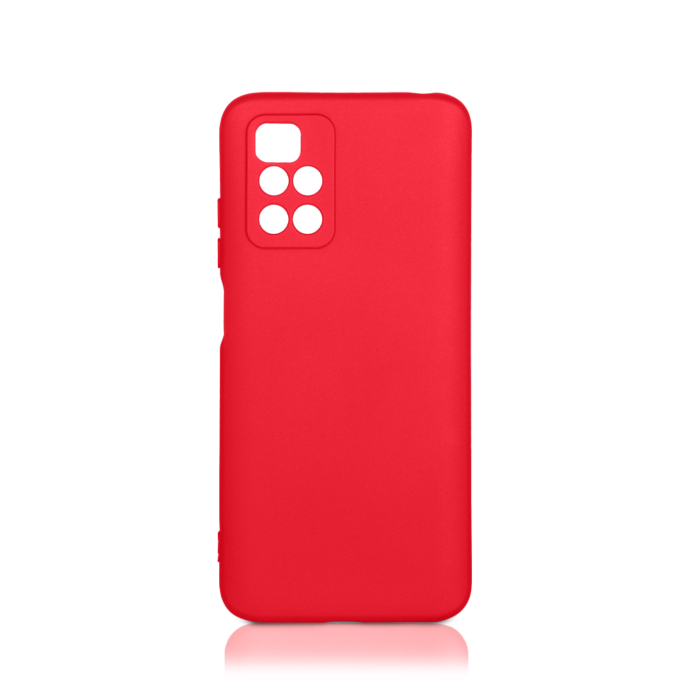 Силиконовый чехол для Xiaomi Redmi 10 (red)