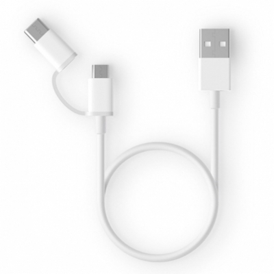 Кабель 2in1 USB Type-C/Micro Xiaomi 100см