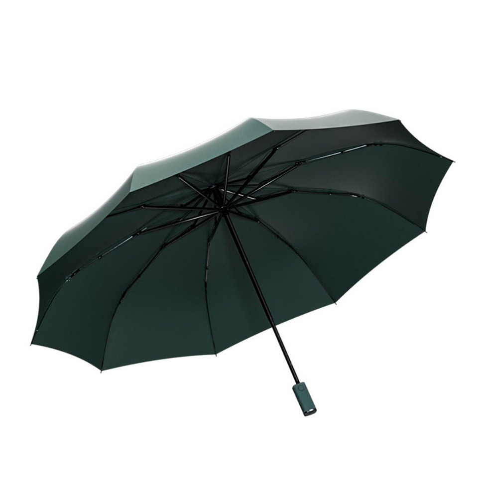 Зонт Zuodu Umbrella Smart LedLight Green